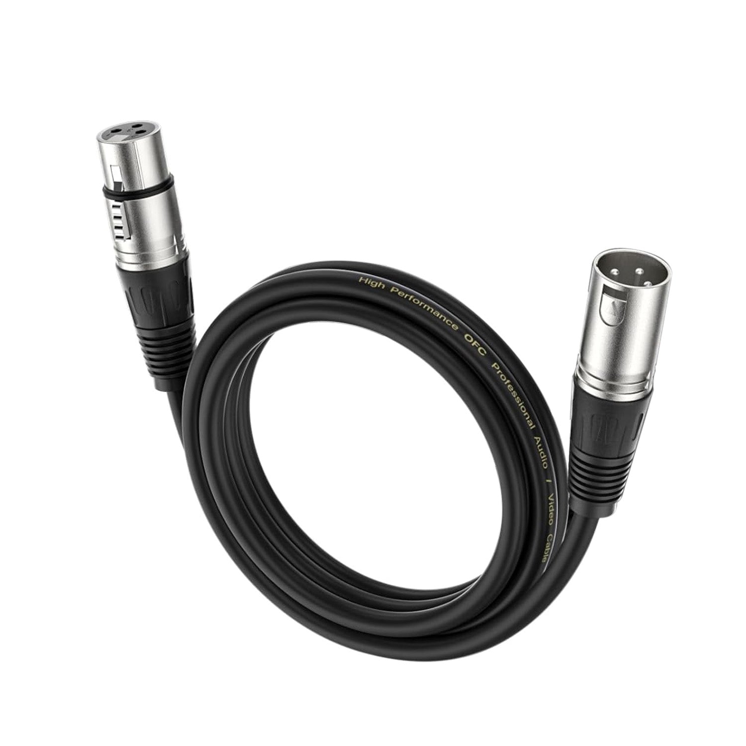 Factory OEM Hifi XLR Audio Cable Microphone Mic 3 Pin Connector XLR Male to Female Extension Cables for Speaker