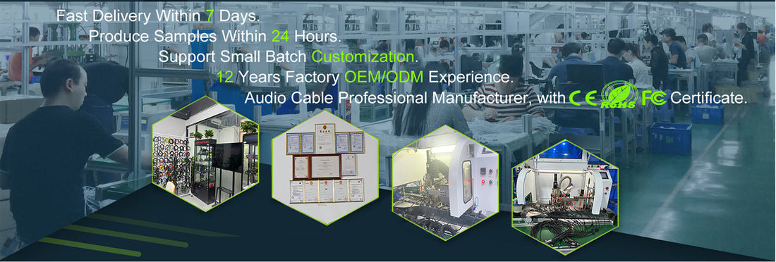 **NUOSIYA factory, an expert in professional audio cable manufacturing, delivers excellent quality for sound**