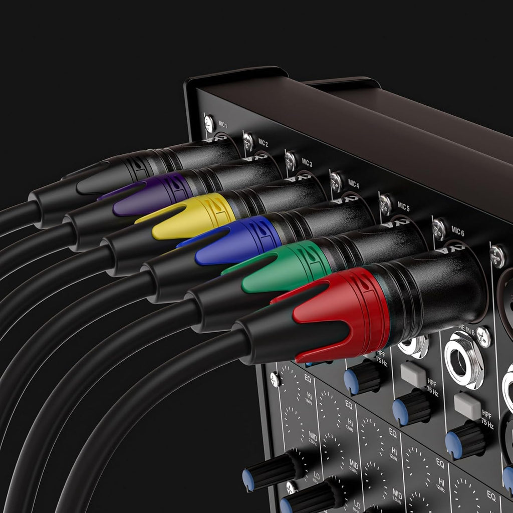 Factory High Quality XLR Cables Premium Balanced Microphone Mic Cord 3 Pin XLR Male to Female XLR Cable