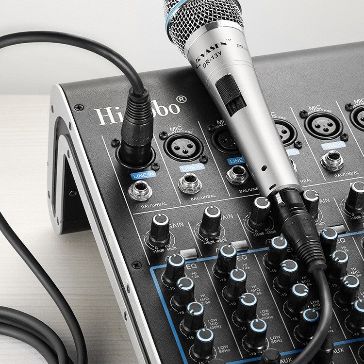 XLR Cable 3 Pins Balanced XLR Microphone Cable Male to Female Suitable for Audio Mixer Speaker Systems Radio Station